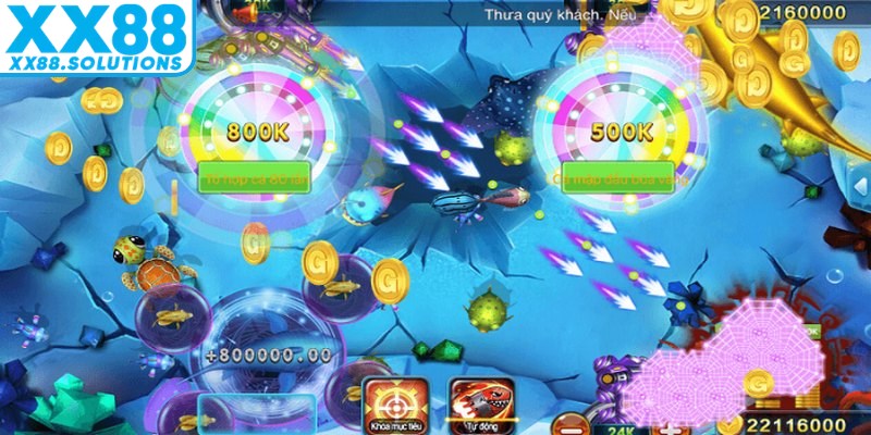 Bắn ngay khi chúng xuất hiện trên màn hình game 