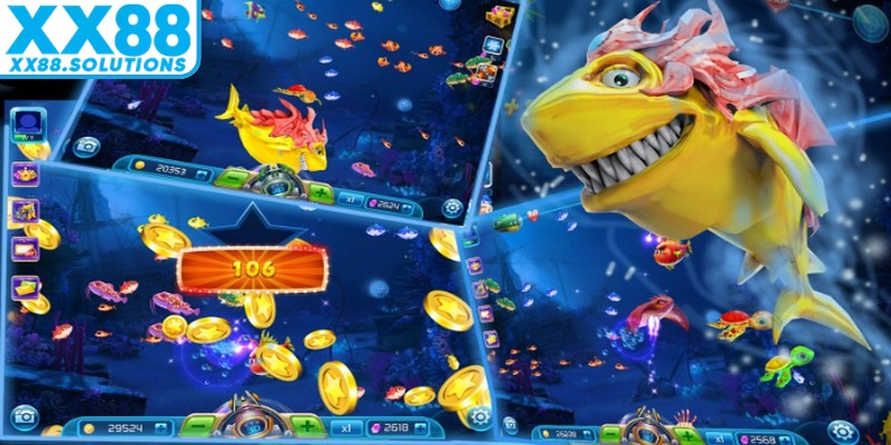 Bắn cá Long Vương là tựa game đổi thưởng với giao diện hấp dẫn 