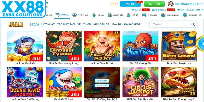 Bắn cá XX88 có cách chơi dễ hiểu, phù hợp với cả người mới lẫn lâu năm