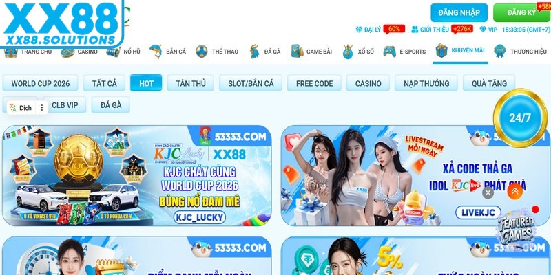 Thưởng chào mừng hấp dẫn tạo động lực để người chơi làm quen