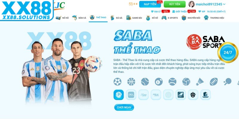 Thể thao XX88 được xây dựng như một hệ sinh thái giải trí hiện đại